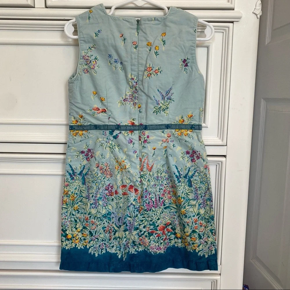 Monsoon Wildflower Shift Dress 3/4 - Picture 4 of 5